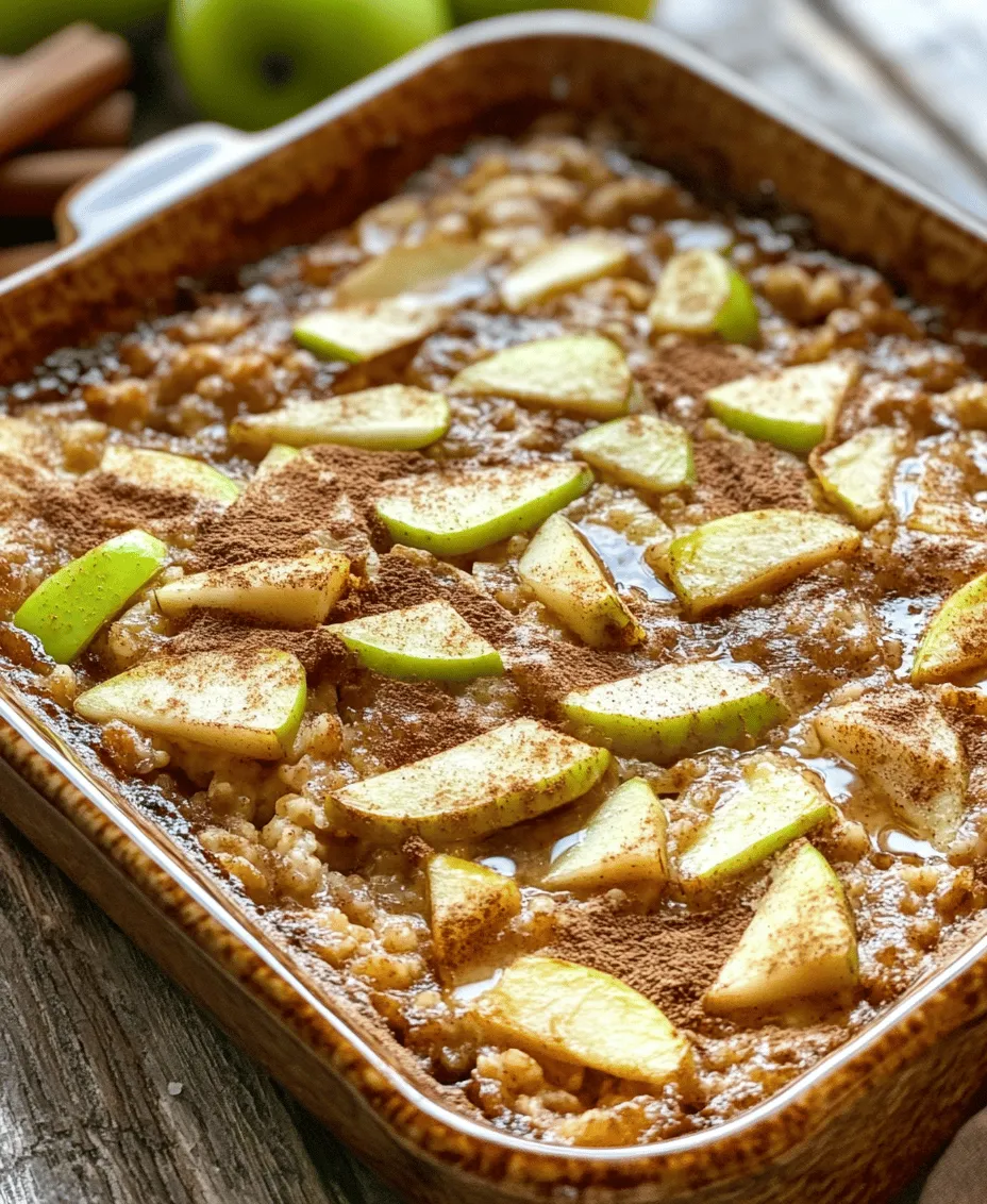 In the world of healthy eating, breakfast often takes center stage. It's the first meal of the day and sets the tone for your nutritional choices. The Irresistible Healthy Apple Oatmeal Breakfast Bake is a perfect embodiment of a nutritious breakfast option that not only tantalizes your taste buds but also fuels your body with essential nutrients. This recipe combines the wholesome goodness of oats and the natural sweetness of apples, creating a delightful dish that is both satisfying and healthy.