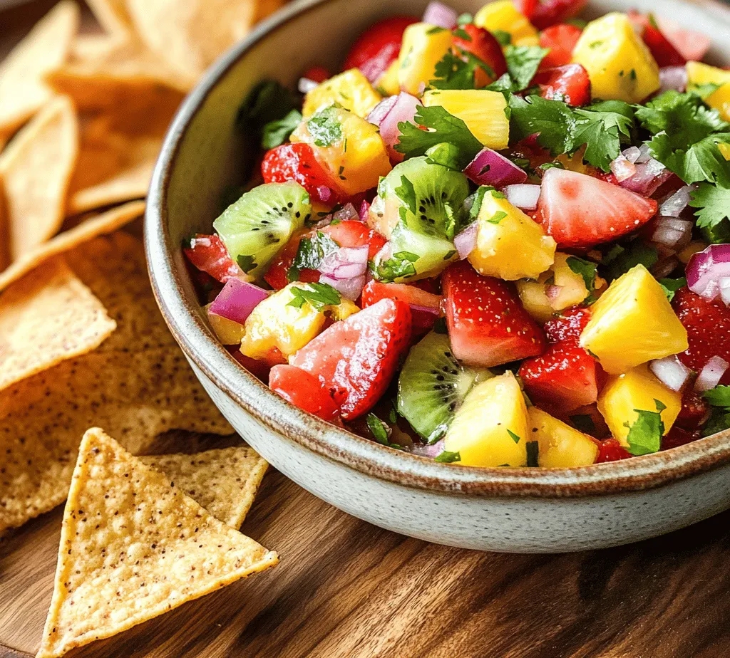 For the Fruity Fiesta Salsa, the selection of ingredients plays a crucial role in achieving the best flavor and texture. The use of seasonal fruits not only enhances the taste but also ensures that you're using the freshest, most flavorful components available.
