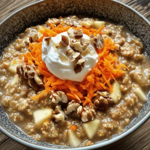 Oatmeal has long been heralded as a breakfast superstar, celebrated for its hearty texture, versatility, and myriad health benefits. In recent years, the traditional bowl of oatmeal has evolved from a simple, comforting dish to a canvas for culinary creativity. Enter the Carrot Cake Oatmeal Delight—a delightful fusion that marries the beloved flavors of carrot cake with the nutritional prowess of oatmeal. This innovative recipe not only satisfies your sweet tooth but also provides a wholesome breakfast option that is perfect for health-conscious individuals and families alike.