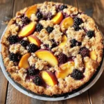 There’s something truly enchanting about the aroma of a freshly baked coffee cake wafting through your home. This Peach Blackberry Coffee Cake Delight combines the sweetness of ripe peaches with the tartness of blackberries, creating a harmonious blend that captivates the senses. Ideal for breakfast, brunch, or an afternoon snack, this delightful treat pairs beautifully with a cup of coffee or tea, making it a versatile addition to any occasion. Whether you’re hosting a casual gathering or simply indulging yourself, this cake promises to impress with its vibrant flavors and moist texture.
