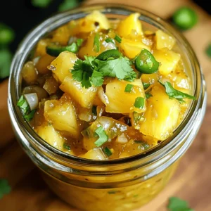 Chutneys are a beloved component of many culinary traditions around the world, offering a burst of flavor that can elevate any dish. Originating from the Indian subcontinent, chutneys are versatile condiments that can be used in various ways, from enhancing curries to serving as a dip for snacks. One standout recipe that captures the essence of this tradition is Spicy Pineapple Jalapeño Chutney. This unique condiment brilliantly balances sweet, spicy, and tangy flavors, making it an exceptional addition to your culinary repertoire.