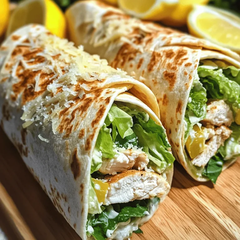 In today's fast-paced world, wraps have emerged as a popular meal option, offering a delightful combination of taste, convenience, and versatility. Whether you’re rushing between meetings, enjoying a picnic, or preparing a quick dinner at home, wraps can be a satisfying answer to your culinary needs. Among the myriad of wrap choices available, the Chicken Caesar Delight stands out as a delicious and nutritious option that beautifully marries the classic flavors of a Caesar salad with the portability of a wrap.