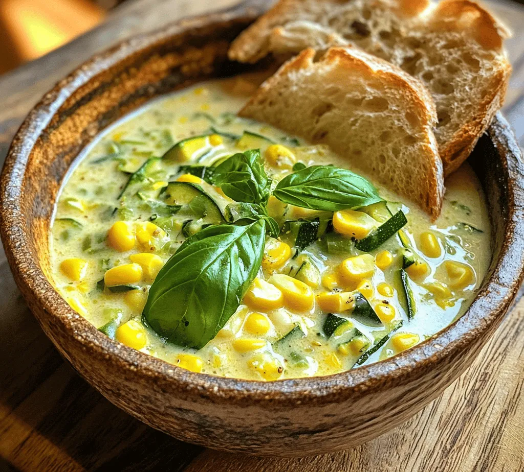 As summer rolls in, a delightful wave of fresh produce floods farmers' markets and grocery stores alike. It's the perfect time to celebrate the season's bounty with a refreshing dish that embodies the flavors of summer. Enter the Creamy Summer Corn and Zucchini Chowder—a luscious, comforting bowl of goodness that not only warms the soul but also tantalizes the taste buds. This chowder showcases the vibrant colors and flavors of the freshest ingredients, making it an ideal choice for a light lunch or a cozy dinner on a warm evening.