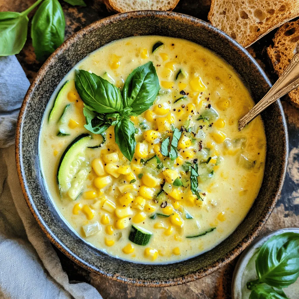 As summer rolls in, a delightful wave of fresh produce floods farmers' markets and grocery stores alike. It's the perfect time to celebrate the season's bounty with a refreshing dish that embodies the flavors of summer. Enter the Creamy Summer Corn and Zucchini Chowder—a luscious, comforting bowl of goodness that not only warms the soul but also tantalizes the taste buds. This chowder showcases the vibrant colors and flavors of the freshest ingredients, making it an ideal choice for a light lunch or a cozy dinner on a warm evening.