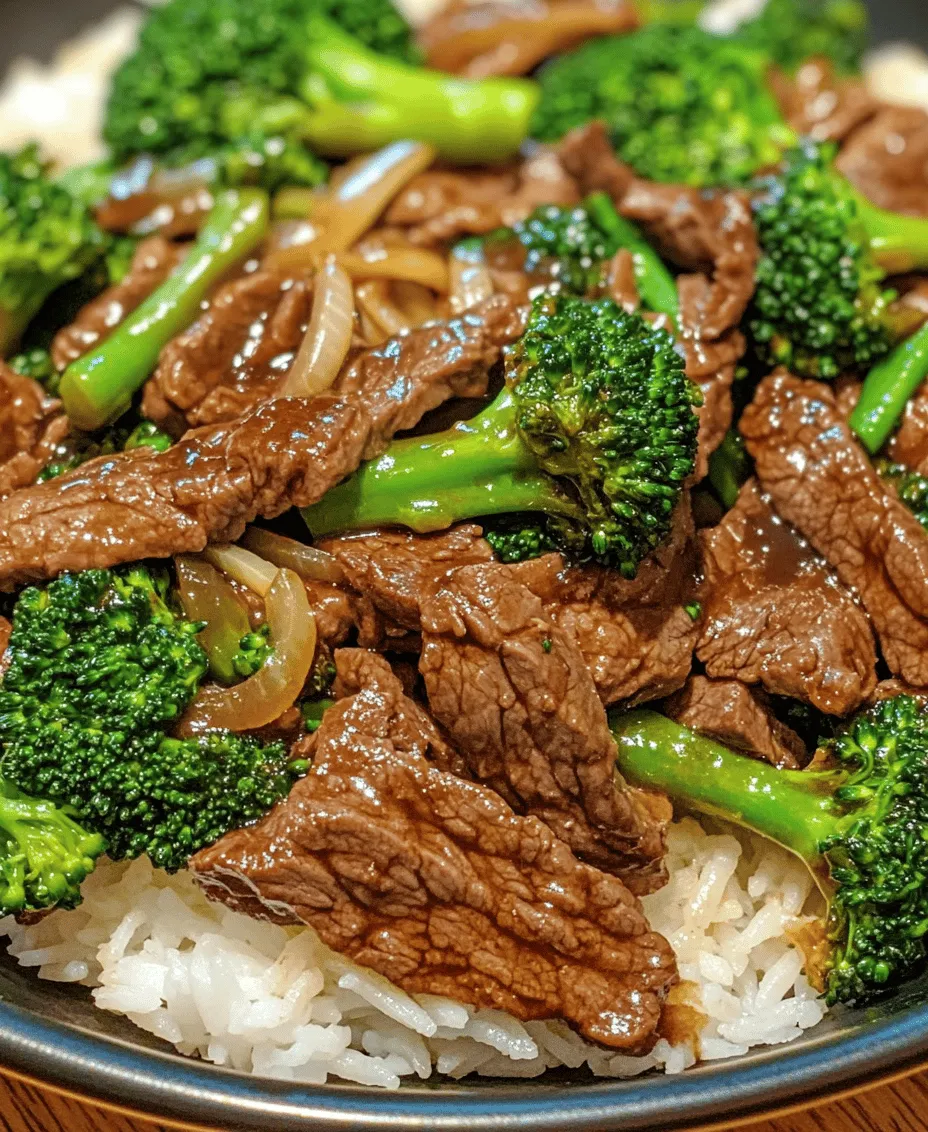 Stir-Fried Harmony: Chinese Beef and Broccoli is a culinary delight that brings the vibrant flavors of Chinese cuisine into your kitchen. This dish is not only celebrated for its delectable taste but also for its quick preparation time, making it a perfect choice for busy weeknights. With its colorful presentation and pleasing contrast of textures, Chinese Beef and Broccoli has become a staple in many households, showcasing how a simple meal can be both nutritious and satisfying.