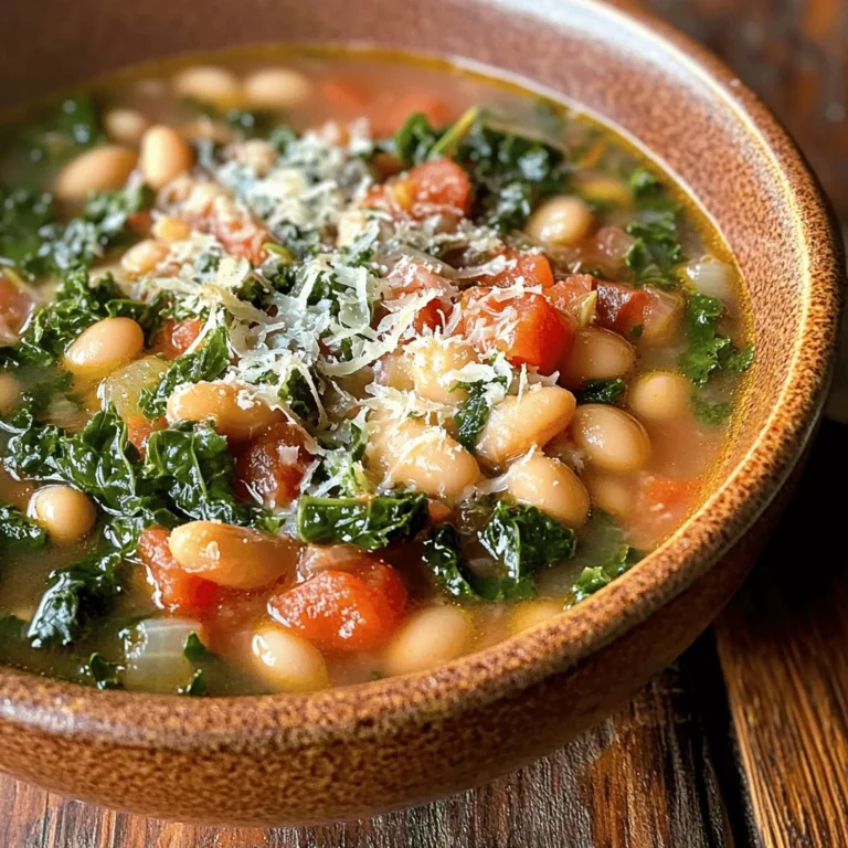 Tuscan White Bean Soup, known as "Zuppa di Fagioli," is a dish that beautifully captures the heart and soul of Italian cuisine. Originating from the rustic kitchens of Tuscany, this soup is a comforting blend of creamy cannellini beans, vibrant vegetables, and aromatic herbs. It’s a dish that not only warms the body but also nourishes the spirit, making it a perfect choice for any occasion. Whether you’re looking for a quick weeknight dinner or a leisurely weekend meal, this soup checks all the boxes. The balance of flavors and textures makes it a wholesome option that satisfies even the most discerning palates.