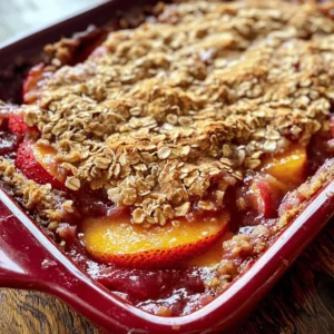 As the sun shines brightly and the days grow longer, summer brings with it a bounty of fresh fruits that tantalize our taste buds and inspire kitchen creativity. Among these seasonal treasures, strawberries and peaches stand out as quintessential summer fruits, bursting with sweetness and juiciness. The "Sweet Summer Delight: Strawberry Peach Crisp" is a delightful dessert that perfectly encapsulates the essence of summer. With its vibrant colors and harmonious flavors, this crisp is not just a treat for the palate but also a feast for the eyes.