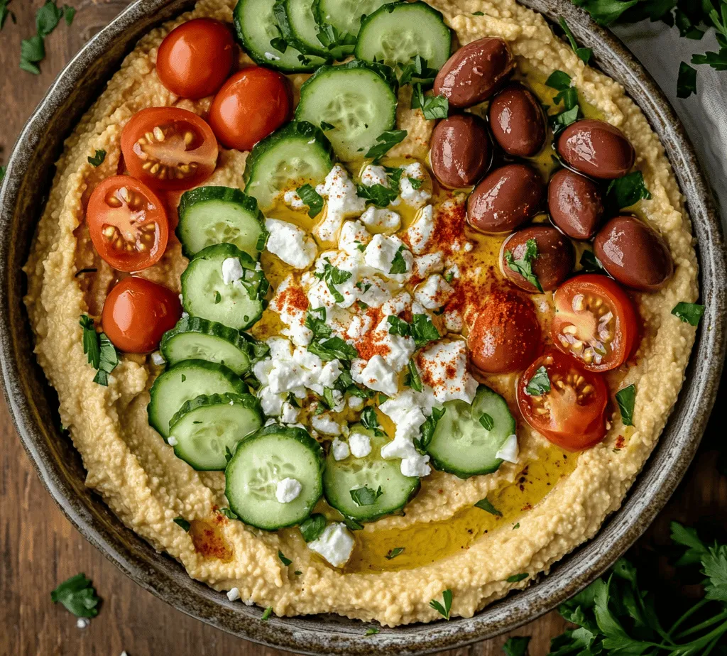 Hummus, a beloved staple of Mediterranean cuisine, has gained immense popularity worldwide as a healthy and flavorful dip. Traditionally made from blended chickpeas, tahini, olive oil, garlic, and lemon juice, this creamy spread is not only versatile but also embodies the vibrant flavors of the Mediterranean. Its cultural roots trace back thousands of years, where it served as a nourishing food for many, and today, it continues to be a staple in Middle Eastern and Mediterranean diets.