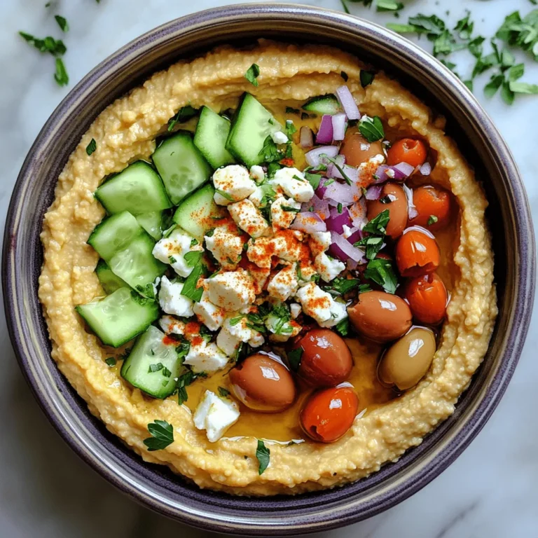 Hummus, a beloved staple of Mediterranean cuisine, has gained immense popularity worldwide as a healthy and flavorful dip. Traditionally made from blended chickpeas, tahini, olive oil, garlic, and lemon juice, this creamy spread is not only versatile but also embodies the vibrant flavors of the Mediterranean. Its cultural roots trace back thousands of years, where it served as a nourishing food for many, and today, it continues to be a staple in Middle Eastern and Mediterranean diets.