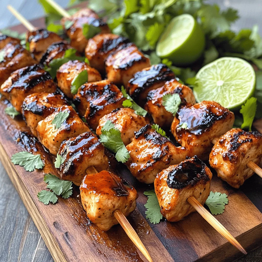 In the world of grilling, few dishes can match the delightful combination of sweet and spicy flavors found in Spicy & Sweet Chipotle Honey Chicken Skewers. This recipe is not just a meal; it’s an experience that tantalizes the taste buds and brings a burst of flavor to any gathering. Whether you're hosting a summer barbecue or looking for a quick weeknight dinner, these skewers are the perfect solution. With their smoky undertones from chipotle peppers and the natural sweetness of honey, they offer a deliciously balanced flavor profile that everyone will love.