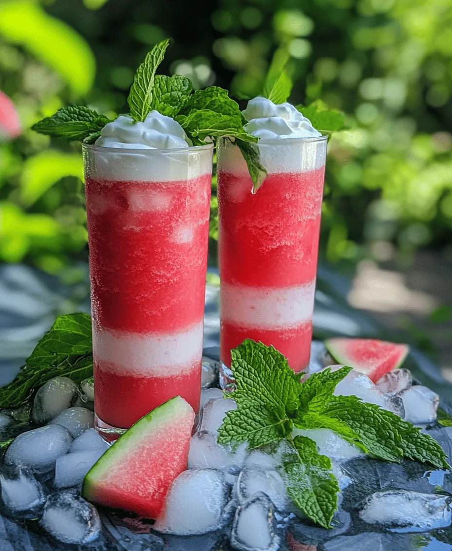 As the summer sun blazes overhead, the search for refreshment becomes paramount. There’s nothing quite like the rejuvenating taste of a cold smoothie to cool down and revitalize your body. Among the many delightful options, our refreshing watermelon smoothie with coconut water stands out as a quintessential summer beverage. This vibrant drink not only tantalizes your taste buds but also offers a wealth of hydration and essential nutrients.