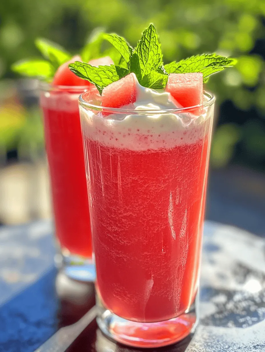 As the summer sun blazes overhead, the search for refreshment becomes paramount. There’s nothing quite like the rejuvenating taste of a cold smoothie to cool down and revitalize your body. Among the many delightful options, our refreshing watermelon smoothie with coconut water stands out as a quintessential summer beverage. This vibrant drink not only tantalizes your taste buds but also offers a wealth of hydration and essential nutrients.