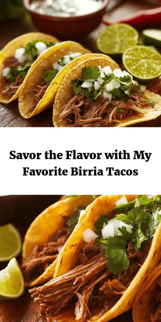 Make your Taco Tuesday unforgettable with these mouthwatering birria tacos! Tender beef chuck roast is marinated in a flavorful blend of dried chilies, garlic, and spices, then slow-cooked for rich, savory goodness. Served in warm corn tortillas and garnished with fresh cilantro and onions, these tacos are a crowd-pleaser. Don’t forget the consomme for dipping! Perfect for gatherings or a cozy night in. Enjoy each bite of this homemade delight!